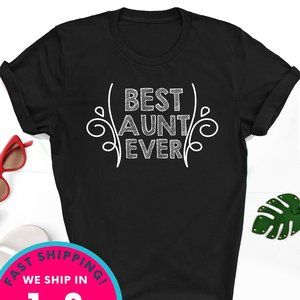 Best Aunt Ever shirt unisex gildan gift
